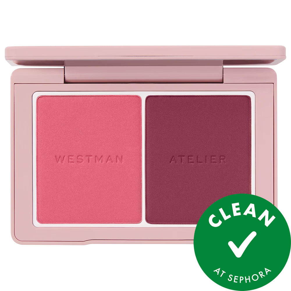 Baby Cheeks: Powder Blush Duo - Buildable, Talc-Free Matte Blush for Natural, Dimensional Color & Healthy Skin - Cruelty-Free Baby Cheeks Powder Blush: Talc-Free, Matte & Buildable Color powder blush duo, matte blush, talc-free blush, buildable blush, cruelty-free blush, natural blush, pomegranate extract blush, dimensional blush, best matte blush, gluten-free blush, blush, face makeup, cosmetics, makeup, natural looking blush, long lasting blush, sensitive skin blush, gifts for her, makeup for women, clea