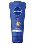 NIVEA Moisturizing Hand Cream with Natural Almond Oil and Shea Butter - Long-lasting Hydration for Dry Hands NIVEA Hand Cream for Dry Hands - Moisturizing & Nourishing Moisturizing Hand Cream, Nourishing Hand Care, Natural Ingredients Hand Cream, Long-lasting Hydration, Dermatologically Tested Hand Cream, Hand Care, Dry Skin Relief, NIVEA, Natural Almond Oil, Shea Butter, Daily Hand Care, Soft Hands, Smooth Hands, Non-Greasy, Quick Absorption