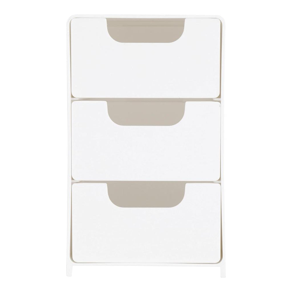 Eklips 3-Piece Clear Makeup Organizer Set