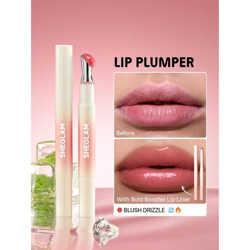 Sheglam Bold Booster Plumper Liquid Lipstick 112 Blush Drizzle
