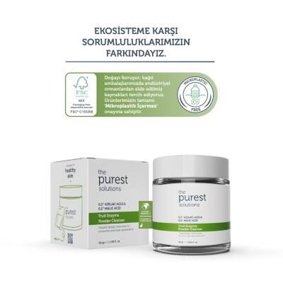 The Purest Solutions Fruit Enzyme Powder Cleanser - Gentle Exfoliating Skincare with Azelaic & Malic Acid The Purest Solutions Fruit Enzyme Powder Cleanser fruit enzyme cleanser, azelaic acid skincare, malic acid benefits, gentle exfoliating powder, skin brightening cleanser, skincare, cleansing powder, brightening skincare, gentle exfoliant, skincare routine, skincare products, The Purest Solutions, enlarged pores, skin renewal, skin brightening, customizable skincare