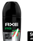 Axe Men's 48-Hour Protection Roll-On Deodorant with Africa Fragrance - Long Lasting Anti-Perspirant for Men Axe Men's 48-Hour Roll-On Deodorant - Africa Fragrance men's roll-on deodorant, 48-hour sweat protection, Axe Africa fragrance, long-lasting deodorant, male grooming products, anti-perspirant, personal care, hygiene products, vanilya fragrance, mandalina notes, quick drying deodorant