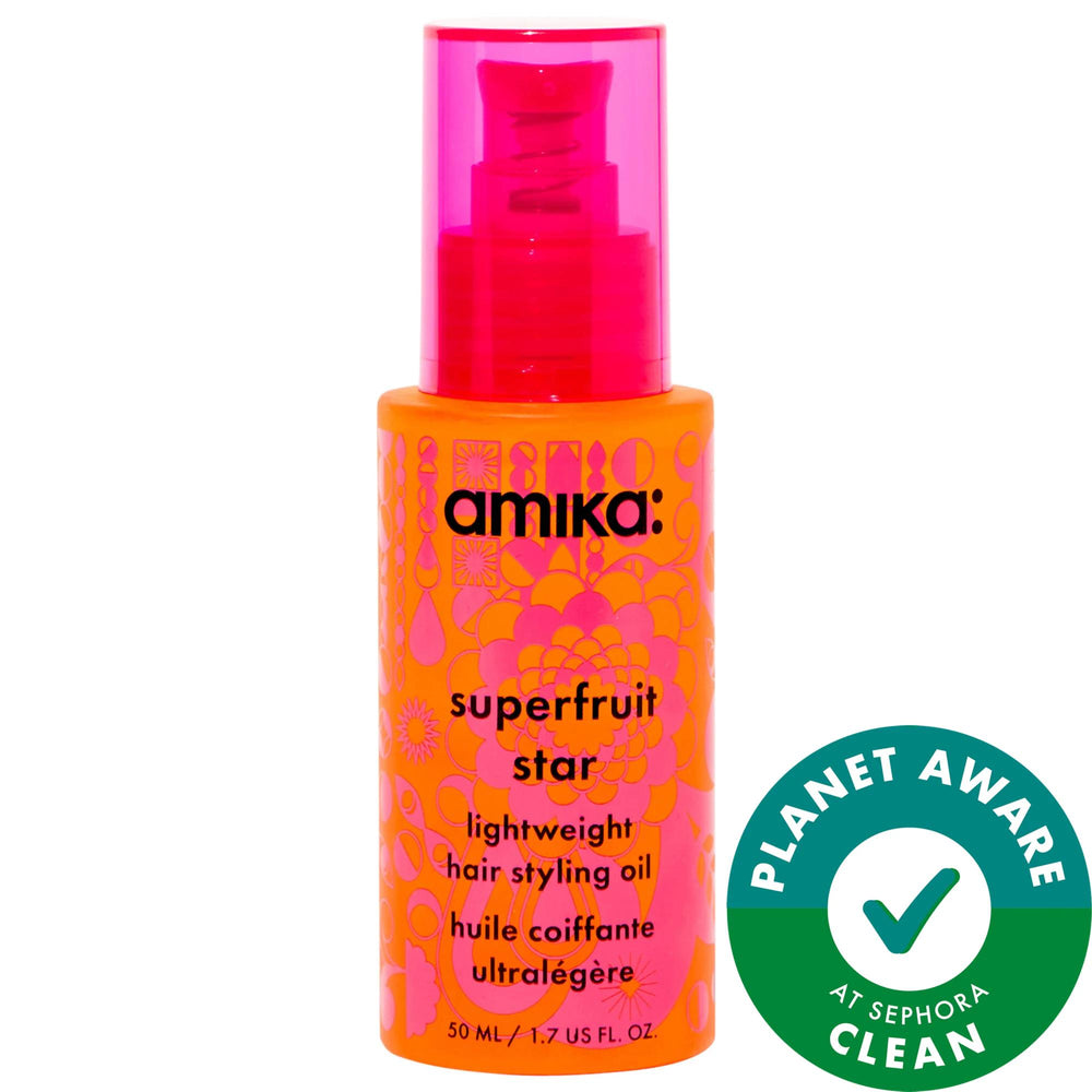 Superfruit Star Hair Styling Oil: Frizz Control, Heat Protection (450°F), & Shine - Vegan, Lightweight Sea Buckthorn Formula Superfruit Star Hair Oil: Frizz Control & Heat Protection hair styling oil, frizz control, heat protectant, hair shine serum, vegan hair oil, sea buckthorn oil, hair breakage treatment, lightweight hair oil, heat protection spray, smooth hair serum, hair oil, frizz reduction, shine enhancement, heat styling, vegan, cruelty-free, hair treatment, hair care, hair health, hair serum, spli
