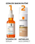 La Roche-Posay Anthelios SPF 50+ Age Correct CC Cream: Tinted Sunscreen for Wrinkles, Dark Spots & Even Skin Tone La Roche-Posay SPF 50+ CC Cream - Anti-Aging Tinted Sunscreen SPF50+ CC Cream, La Roche Posay Anthelios, Anti-aging sunscreen, Tinted sunscreen, Hyaluronic acid CC cream, Sun protection for wrinkles, Daily CC cream SPF50+, CC cream for even skin tone, Hypoallergenic sunscreen, Sunscreen for sensitive skin, CC Cream, SPF, Sunscreen, Anti-aging, Wrinkle reduction, Dark spot correction, Even skin t