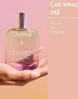 Caudalie Smoothing Radiance Body & Hair Oil: Argan, Grape Seed & Prickly Pear - Vegan, Non-Greasy Body and Hair Elixir for All Skin Types Caudalie Radiance Body & Hair Oil: Vegan, Non-Greasy Elixir body oil, hair oil, vegan oil, argan oil, grape seed oil, prickly pear oil, smoothing oil, radiance oil, non-greasy oil, body and hair elixir, body oil for women, hair oil for women, vegan body oil, vegan hair oil, argan oil for skin, grape seed oil for skin, prickly pear oil for skin, all skin types, hydrating o
