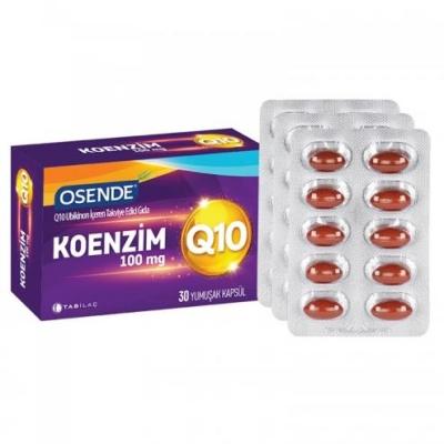 Osende Coenzyme Q10 100mg Dietary Supplement - 30 Softgel Capsules for Antioxidant Support & Cardiovascular Health Osende CoQ10 100mg Supplement for Heart Health Coenzyme Q10 supplement, Ubiquinone 100mg, Dietary antioxidant support, Cardiovascular health supplement, Softgel capsules, Antioxidant support, Cardiovascular health, Health supplements, Wellness products, Dietary supplements, CoQ10 benefits