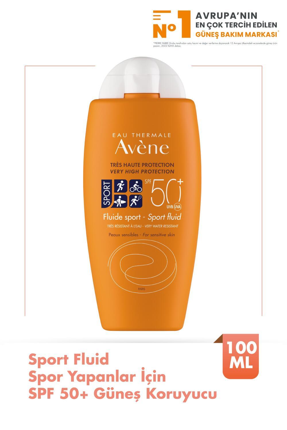Avene Sport Fluid SPF 50+ Sunscreen for Active Individuals - Water-Resistant, Non-Greasy, UVA & UVB Protection Avene Sport Fluid SPF 50+ Sunscreen for Active Individuals SPF 50+ Sunscreen for Sports, Water-resistant sunscreen, Sunscreen for active individuals, UVA and UVB protection, Non-greasy sunscreen, Outdoor sports protection, Sensitive skin sunscreen, Sweat-resistant sunscreen, Sport sunscreen, Avene Sport Fluid, Active lifestyle protection