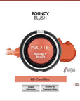 Note Cosme Bouncy Blush 03 Coral Bliss 6g
