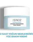 Sinoz Hydrapro: 72-Hour Hydrating Face Cream with Hyaluronic Acid & Snow Mushroom - Vegan Moisturizer for Dry, Sensitive Skin Sinoz Hydrapro: Hydrating Face Cream - 72H Moisture, Vegan Hydrating Face Cream, Moisturizing Face Cream, Vegan Face Cream, Hyaluronic Acid Moisturizer, Squalane Face Cream, Dry Skin Moisturizer, Sensitive Skin Cream, Snow Mushroom Cream, 72-Hour Hydration Cream, Sinoz Hydrapro, Facial Moisturizer, Skin Hydration, Dry Skin Relief, Sensitive Skin Care, Natural Skincare, Vegan Skincare