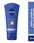 NIVEA Moisturizing Hand Cream with Natural Almond Oil and Shea Butter - Long-lasting Hydration for Dry Hands - view 2