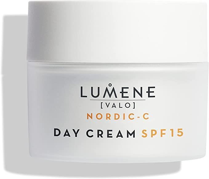Lumene Vegan Day Cream SPF 15 Vitamin C Brightening & Anti-Spot Moisturizer - Paraben & SLS Free, 1.69 fl oz Lumene Vegan Day Cream SPF 15 - Brightening & Moisturizing Vegan day cream, SPF 15 face cream, Vitamin C skincare, Paraben-free moisturizer, SLS-free day cream, Brightening skincare, Anti-spot cream, Cruelty-free cosmetics, Natural skincare, Hydrating day cream, UV protection moisturizer, Vegan skincare products, Skincare for all skin types