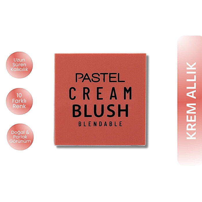 Pastel Profashion Cream Blush No: 42 - Lightweight Formula | Cruelty-Free