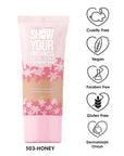 Show by Pastel Skin Tint Foundation - Natural Makeup, Cruelty-Free, Vegan - 6 Color Options Show by Pastel Skin Tint Foundation - Natural & Cruelty-Free Skin Tint Foundation, Natural Makeup, Cruelty-Free Cosmetics, Vegan Foundation, Dermatologically Tested, Lightweight Foundation, Long-Lasting Coverage, Antioxidant Makeup, Botanical Skincare, Flawless Complexion, Everyday Makeup, Natural Beauty, Skin Health, Cosmetic Innovation, Beauty Essentials