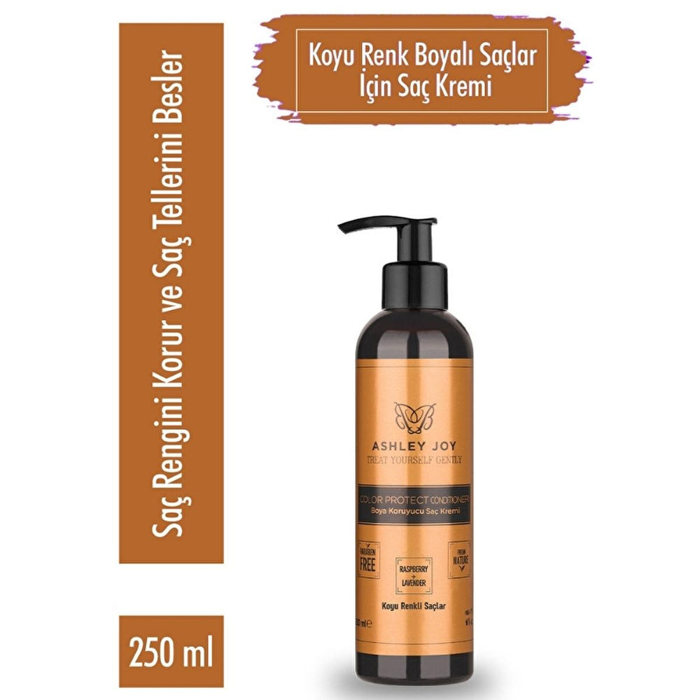 Ashley Joy Color Protecting Hair Conditioner for Dark Dyed Hair - Raspberry & Lavender - Enhances Shine & Vibrancy Ashley Joy: Color Protecting Hair Conditioner for Dark Dyed Hair hair conditioner for dark dyed hair, color protecting hair conditioner, raspberry lavender hair conditioner, agave extract hair conditioner, hair care for colored hair, dark hair color protection, hair conditioner, Ashley Joy hair conditioner, hair conditioner, color protection, raspberry extract, lavender extract, agave extract,