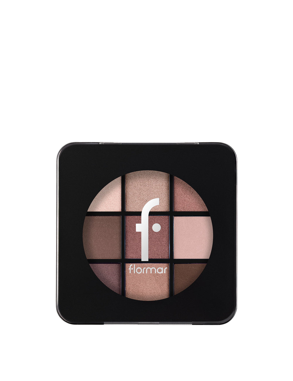 Flormar 9-Color Eyeshadow Palette with Matte & Shimmer Finishes