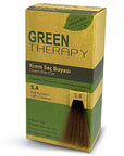 Green Therapy Ammonia-Free Hair Dye - Natural Ingredients, Argan Oil Hair Care, Effective Gray Coverage - Hair Mask