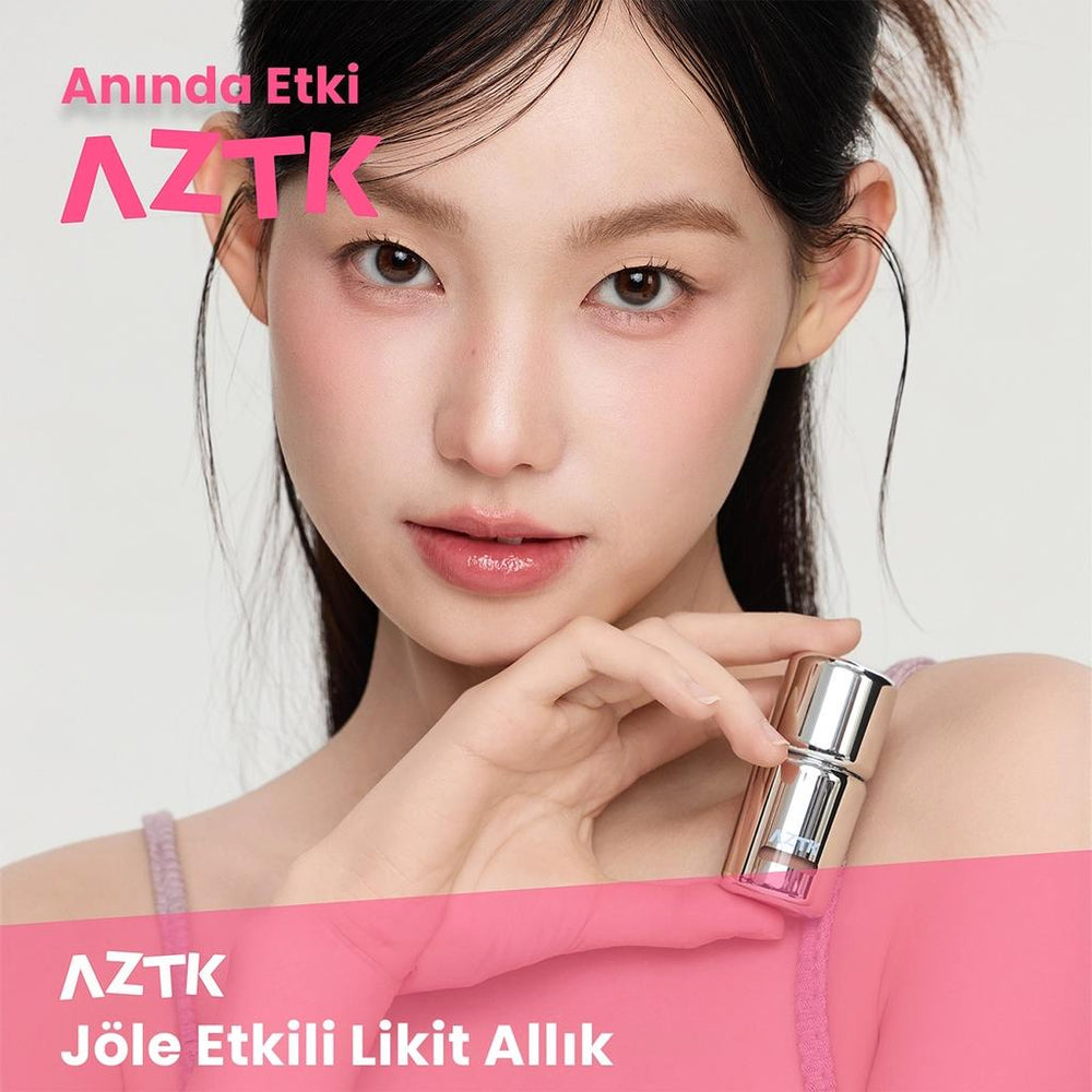 AZTK Liquid Blush Jelly Effect JC05 White Peach Milk Tea