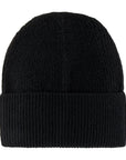 Eklips Glittery Black Beanie for Warm Winter Style
