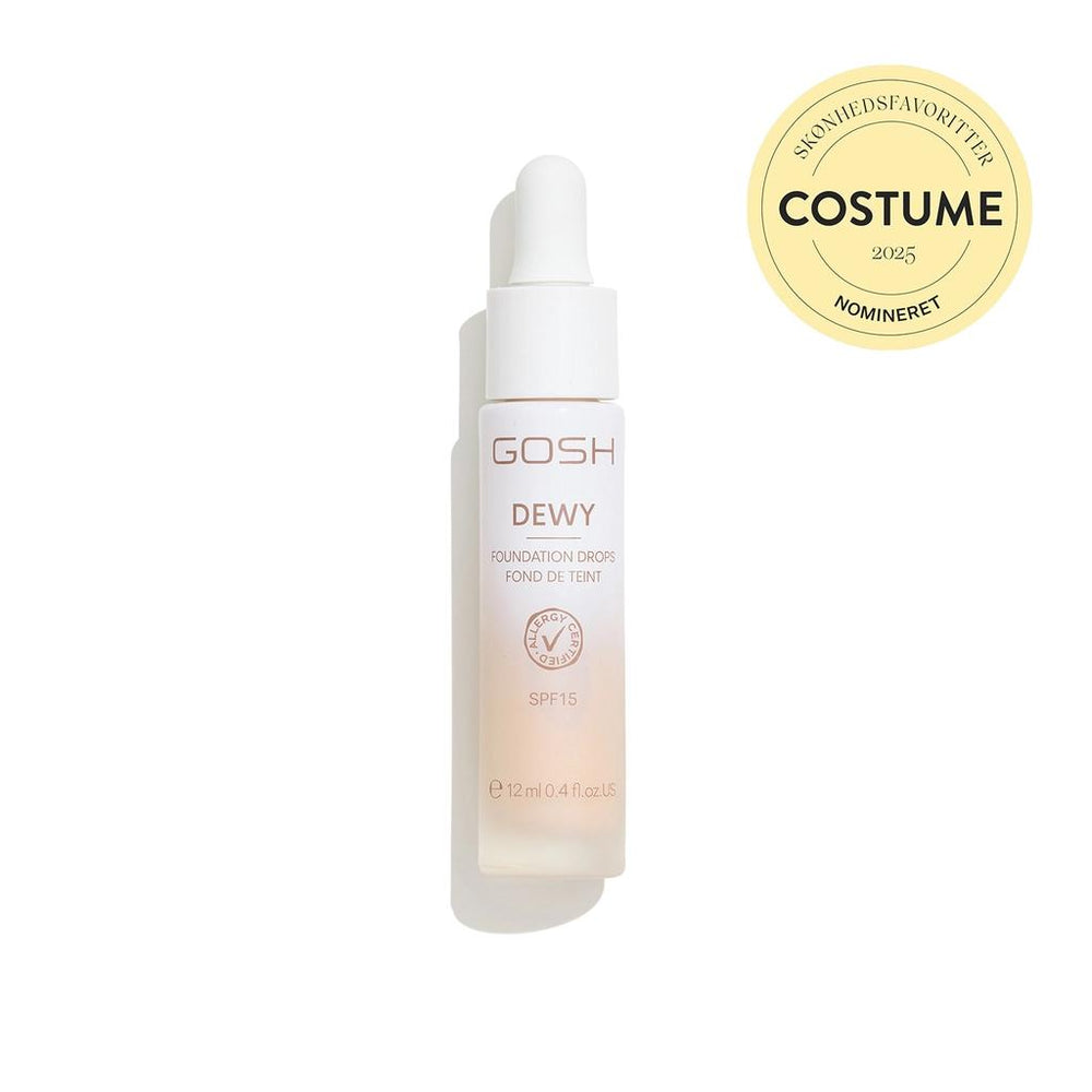 Gosh Dewy Foundation in 002 Porcelain - 30ml