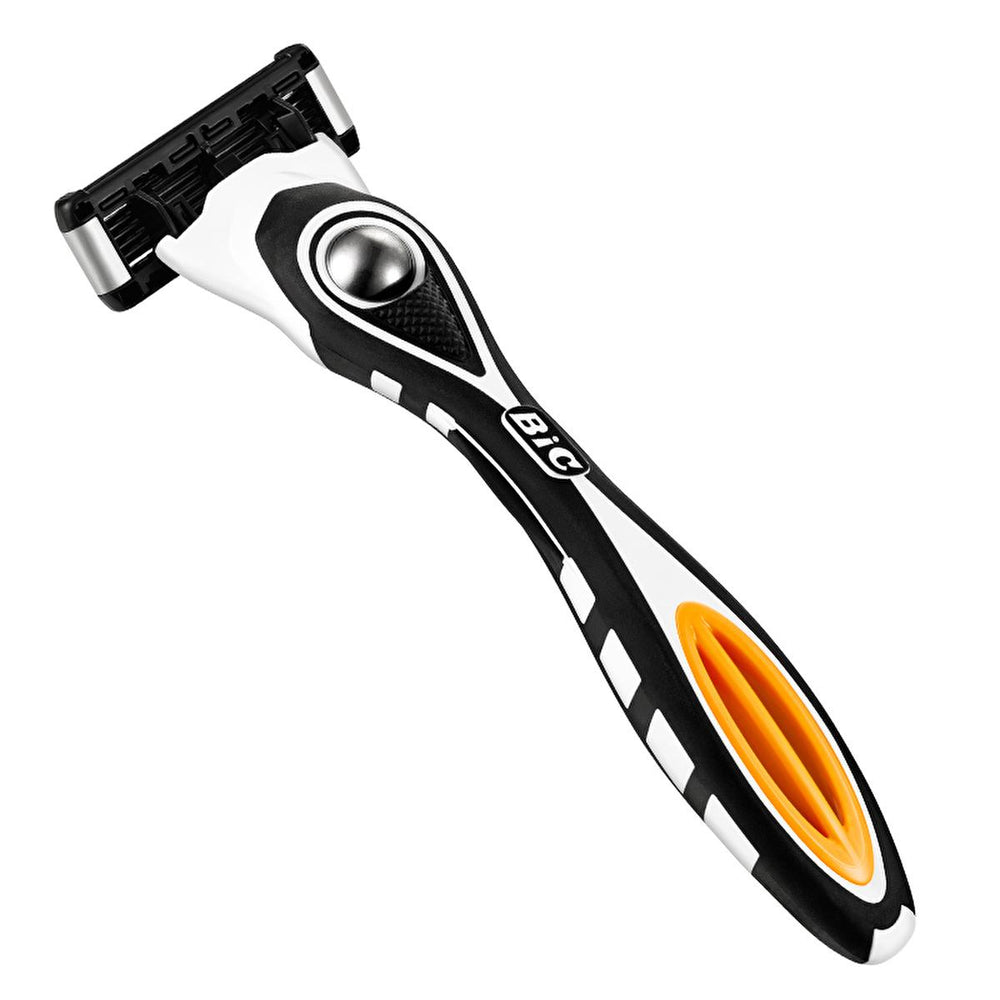 BIC Men's Razors - BIC Flex5 Hybrid 5-Blade Razor with Nano-Technological Blades for Ultra Close Shave - Hygiene Products