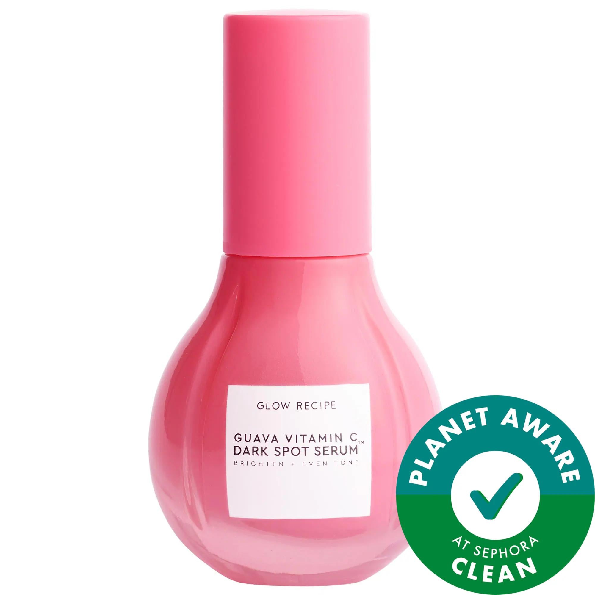 Guava Vitamin C Dark Spot Brightening Treatment Serum - Brightening, Vegan Skincare Serum for Dark Spots, Hyperpigmentation Guava Vitamin C Serum for Dark Spots & Hyperpigmentation Vitamin C Serum, Dark Spot Treatment, Brightening Serum, Vegan Skincare, Gluten-Free Skincare, Cruelty-Free Skincare, Skincare, Face Serum, Facial Treatments, Dark Spots, Hyperpigmentation, Uneven Skin Tone, Brightening, Radiant Skin, Glowing Skin, Vegan, Gluten-Free, Cruelty-Free