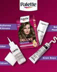 Palette Deluxe Hair Dye - Intense, Long-Lasting Color with Micro Oils for Vibrant Hair Palette Deluxe Hair Dye - Vibrant & Long-Lasting hair dye, intense hair color, long-lasting hair dye, gray hair coverage, rich hair color, vibrant hair color, hair care, beauty products, cosmetic products