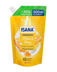 Isana Honey & Milk Liquid Soap Refill 500 ml