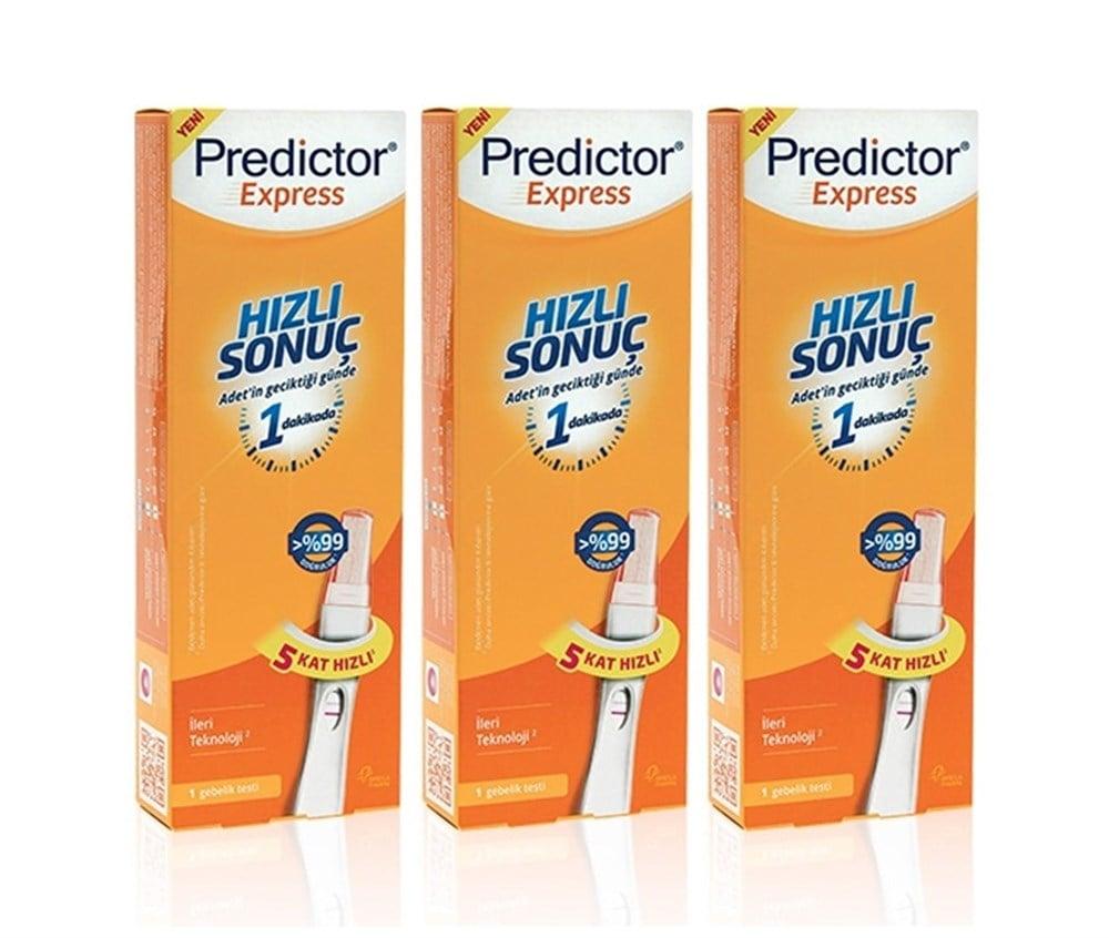 Predictor Express Pregnancy Test Kit 3-Pack - Early Detection, 99% Accurate, Quick Results Predictor Express 3-Pack Pregnancy Test Pregnancy Test, Predictor Express Gebelik Testi, Home Pregnancy Test, Early Pregnancy Detection, Accurate Pregnancy Results, Pregnancy Test Kit, 3-Test Pack, High Sensitivity, Quick Results, Convenient Pregnancy Testing