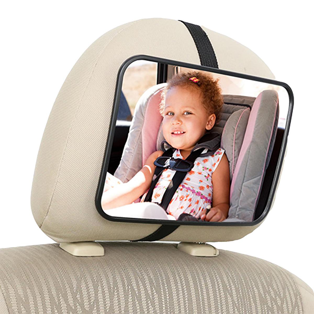 Babyjem Baby Car Mirror - Shatter-Resistant Acrylic Glass, Adjustable Strap for Safe Rear Seat Visibility Baby Car Mirror - Safe & Adjustable | Babyjem baby car mirror, rear seat baby mirror, car baby safety mirror, baby safety mirror for car, adjustable baby car mirror, baby car accessories, infant car safety, car safety for babies, baby driving safety, rear seat visibility