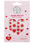 Bee Beauty Heart-Shaped Acne Pimple Healing Patch with Tea Tree Oil: Discreet Blemish Treatment, Soothes & Protects (20 Patches) Bee Beauty Acne Patch: Tea Tree Oil - Heal Blemishes Fast acne patch, pimple patch, hydrocolloid bandage, tea tree oil acne treatment, heart shaped acne patch, acne spot treatment, blemish treatment, skin healing patch, acne treatment, blemish control, skincare, tea tree oil, hydrocolloid, heart-shaped, discreet acne treatment, anti-inflammatory, antibacterial, skin healing, non-m