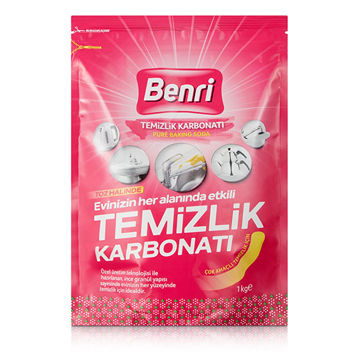 Benri Cleaning Soda (Sodium Carbonate) 1kg - Natural Multi-Purpose Cleaner for Household Cleaning Benri Cleaning Soda 1kg - Natural Multi-Purpose Cleaner cleaning soda, sodium carbonate, natural cleaning agent, household cleaning, multi-purpose cleaner, eco-friendly cleaning, non-toxic cleaning, kitchen cleaning, bathroom cleaning, laundry whitening, descaling, polishing, hygiene maintenance