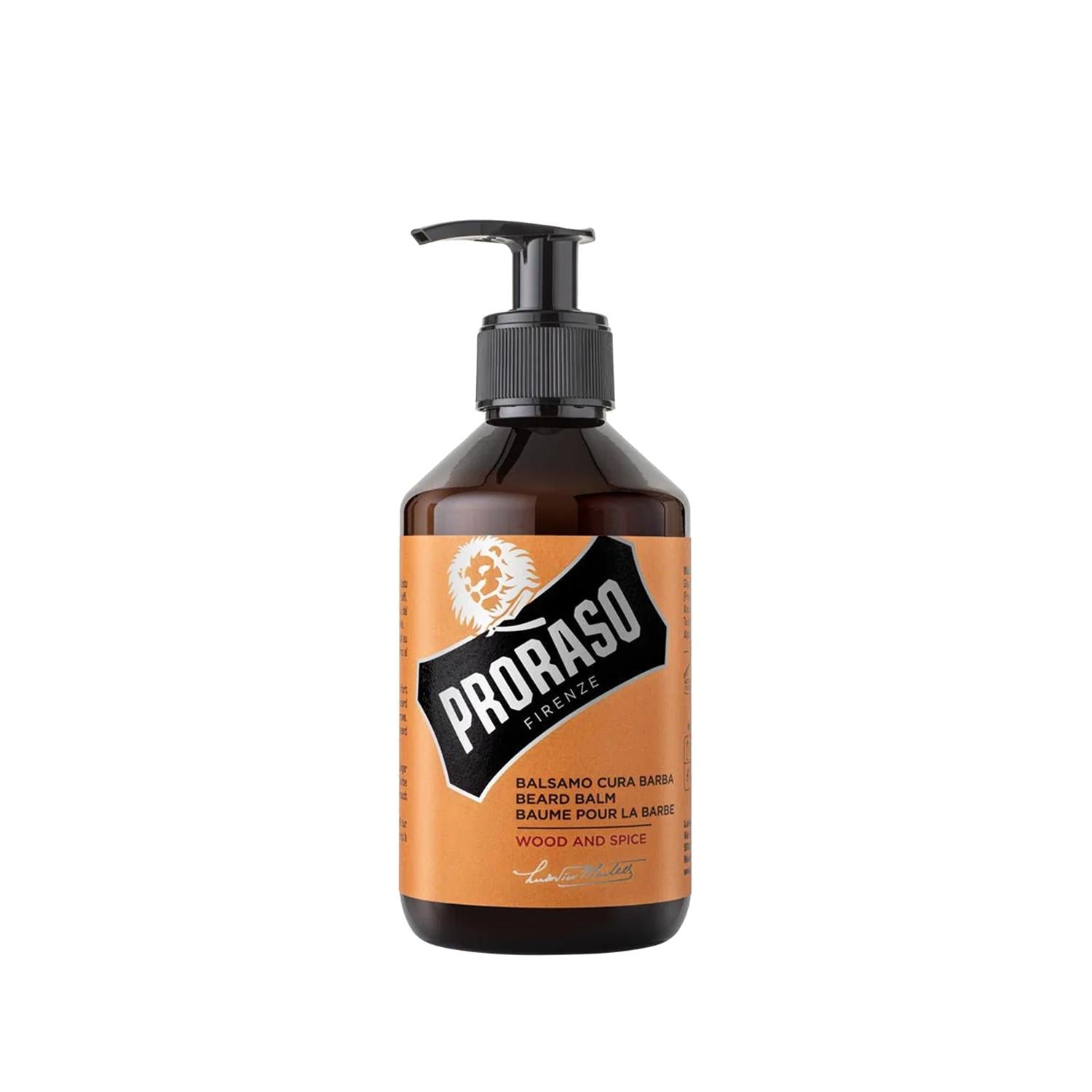 Proraso Beard Care Balm - Wood Spice Fragrance, 10.14 fl oz - Moisturizing & Conditioning for Men's Grooming Proraso Beard Care Balm - Wood Spice, 10.14 fl oz Beard care balm, Proraso Wood Spice, Beard moisturizer, Grooming products for men, Wood Spice fragrance beard care, Men's grooming, Beard care products, Moisturizing beard balm, Conditioning beard care, Proraso beard care, Wood Spice scent, Men's personal care