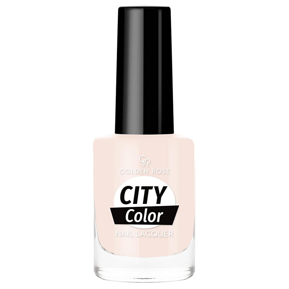Golden Rose City Color Nail Lacquer - Long-Lasting, High Shine Nail Polish for Fashion Nail Art - Nail Polish