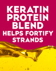 OGX Keratin Oil Shampoo, 13.01 fl oz - Anti-Breakage Hair Strengthening Formula
