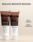 John Frieda Brilliant Brunette Color Enhancing Shampoo for Vibrant Brown Hair - 8.45 fl oz