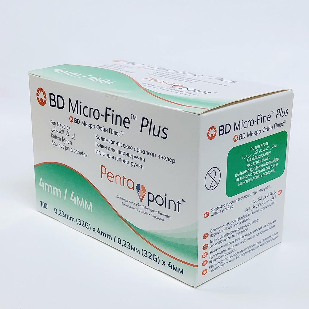 BD Micro-Fine Plus Pen Needles 4mm 32G (x100) - view 5