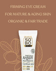 SO’BiO Argan Brightening & Smoothing Eye Cream 0.5 oz