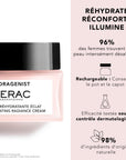 Lierac Hydragenist Moisturizing Cream for Dry Skin - 50ml, Natural Ingredients, Radiant & Hydrated Skin
