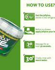 Jellyice Skin Tightening Shower Gel - All Skin Types - Natural Formula - Firming Bath Gel