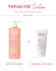 SVR Creme Topialyse Moisturizing Body Cream - Natural Skincare for Sensitive Skin, Family-Friendly
