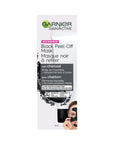 Garnier Charcoal Peel-Off Blackhead Removal Mask - Deep Cleansing, Salicylic Acid, 1.69 fl oz