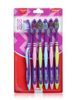 Colgate Zig Zag Charcoal Manual Toothbrush for Effective Oral Hygiene - Medium Bristle Hardness
