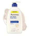 Aveeno Sulfate-Free Moisturizing Body Wash Oil for Dry and Sensitive Skin - 10.14 fl oz
