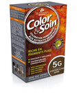 Color&Soin Natural Ammonia-Free Hair Dye - Light Golden Chestnut 5G