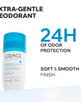Uriage Gentle Deodorant Roll-on - Aluminium-Free, Paraben-Free, Sensitive Skin Care - 50ml