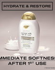 OGX Detoxifying Charcoal Hair Conditioner 385ml - Sulfate-Free, Activated Charcoal & Kaolin Clay Formula
