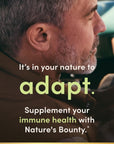 Nature's Bounty Vitamin D3 1000 IU Supplement - 100 Softgels, Gluten-Free, Supports Bone Health & Immune Function