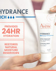 Avene Hydrance Hydrating Cream Rich - Moisturizing Cream for Dry Skin, Soothes and Hydrates, 1.35 fl oz