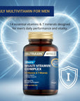 Nutraxin Multivitamin & Mineral Complex For Men - 60 Tablets - Comprehensive Vitamin & Mineral Supplement