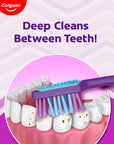Colgate Zig Zag Charcoal Manual Toothbrush for Effective Oral Hygiene - Medium Bristle Hardness